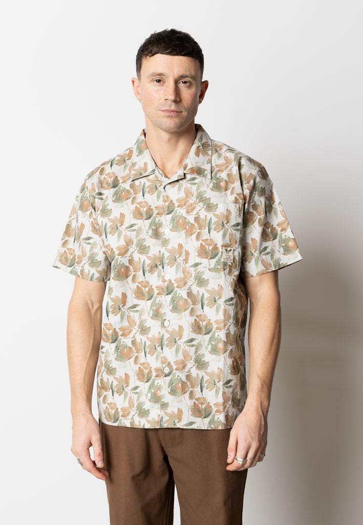 Fat Moose AIR SHIRT Shirts S/S Soft Sand/Bloom