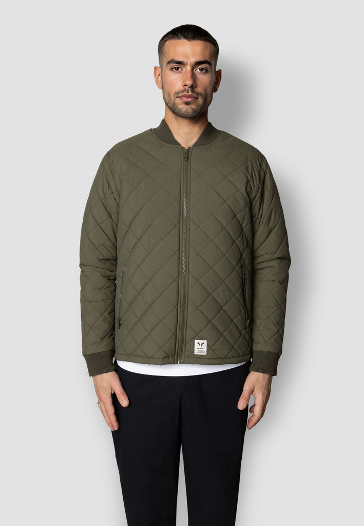 Fat Moose CAMP QUILTED JACKET Jackets Army