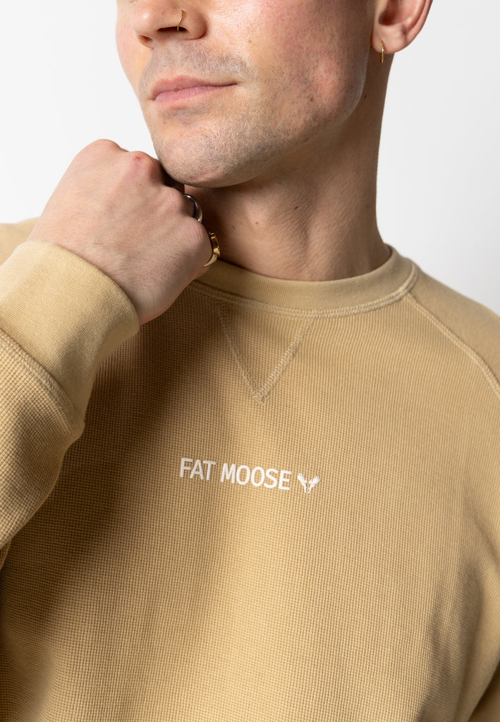 Fat Moose CHRISTOPHER CREW NECK Sweatshirts Khaki