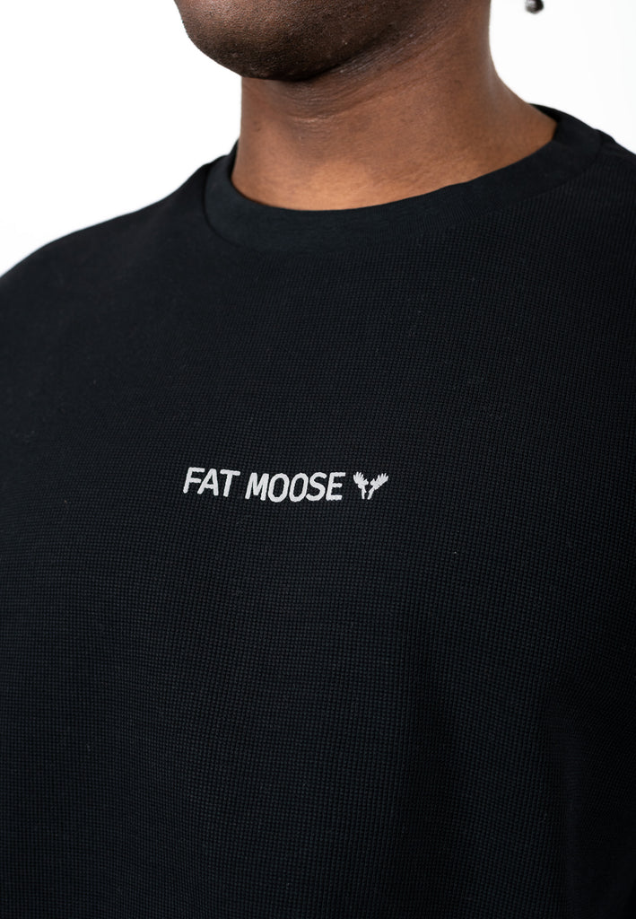 Fat Moose CHRISTOPHER T-SHIRT T-shirts S/S Black