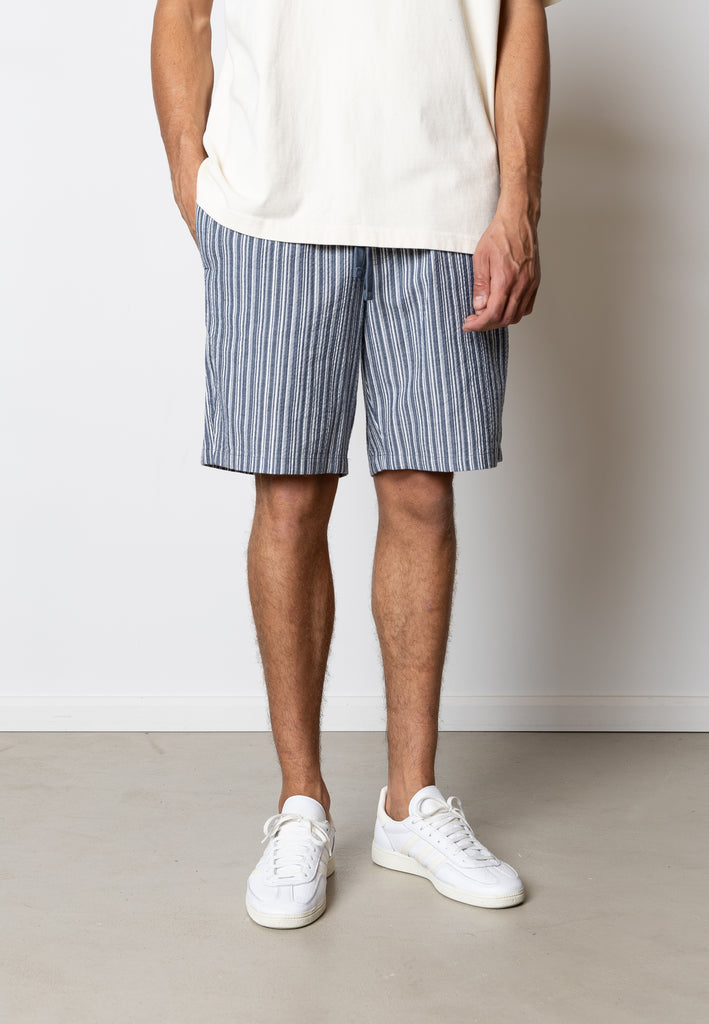 Fat Moose COLBY STRIPED SHORTS Shorts Navy/White