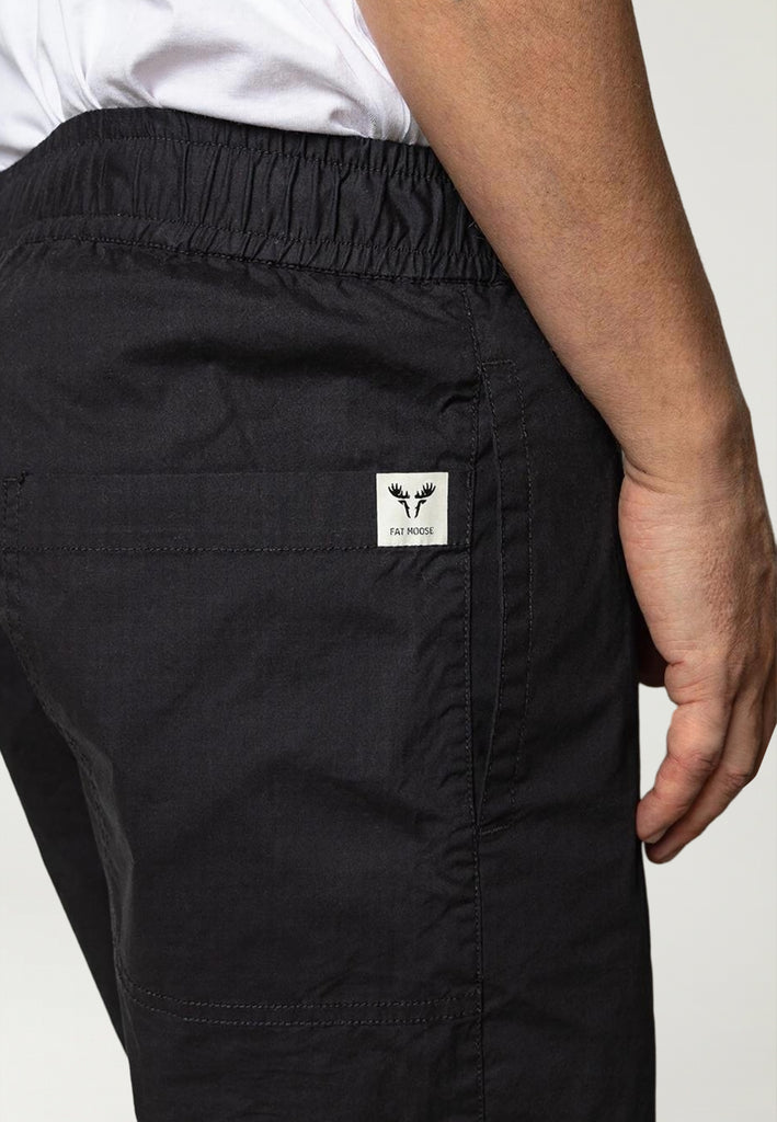 Fat Moose EVAN SHORTS Shorts Black