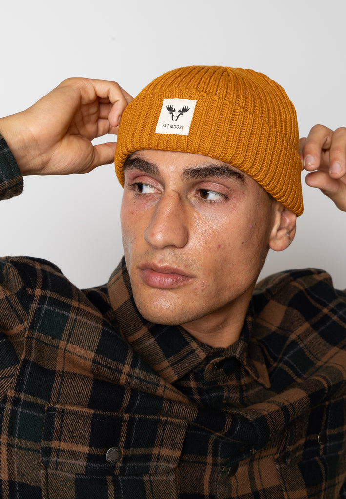 Fat Moose FAT MOOSE BEANIE Accessories Rust Orange