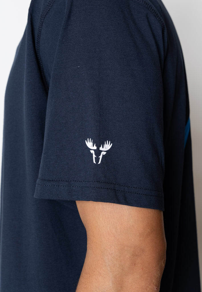 Fat Moose FRESH! COTTON T-SHIRT T-shirts S/S Navy