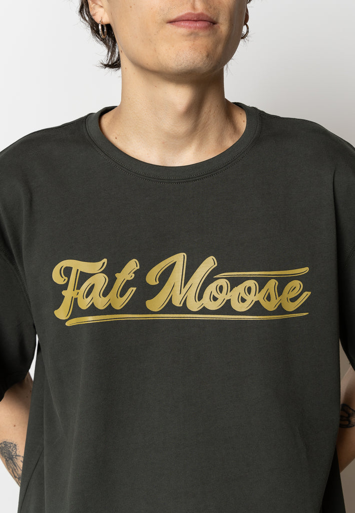 Fat Moose LANE PRINTED T-SHIRT T-shirts S/S Green