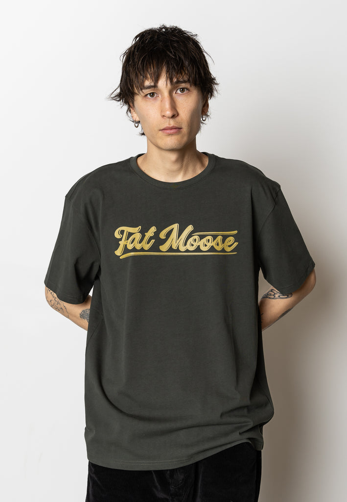 Fat Moose LANE PRINTED T-SHIRT T-shirts S/S Green