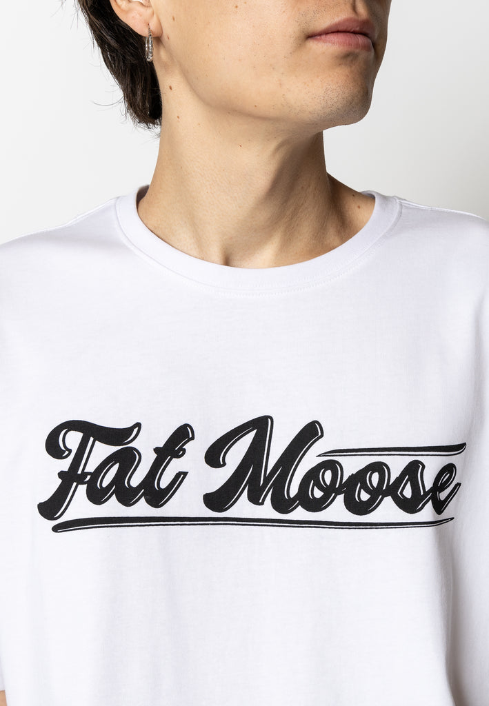 Fat Moose LANE PRINTED T-SHIRT T-shirts S/S White