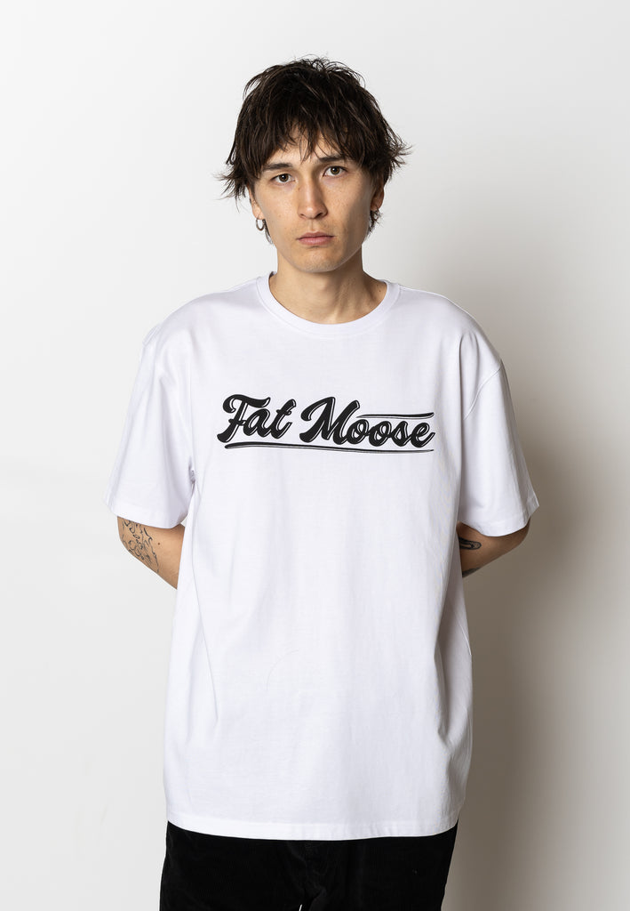 Fat Moose LANE PRINTED T-SHIRT T-shirts S/S White