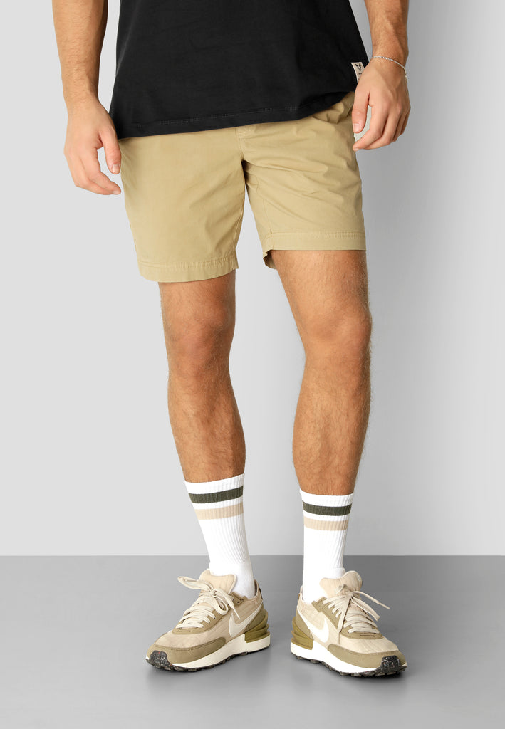 Fat Moose OKAN COTTON SHORTS Shorts Khaki