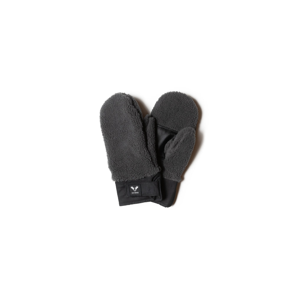 Fat Moose PILE MITTENS Accessories Dark Grey