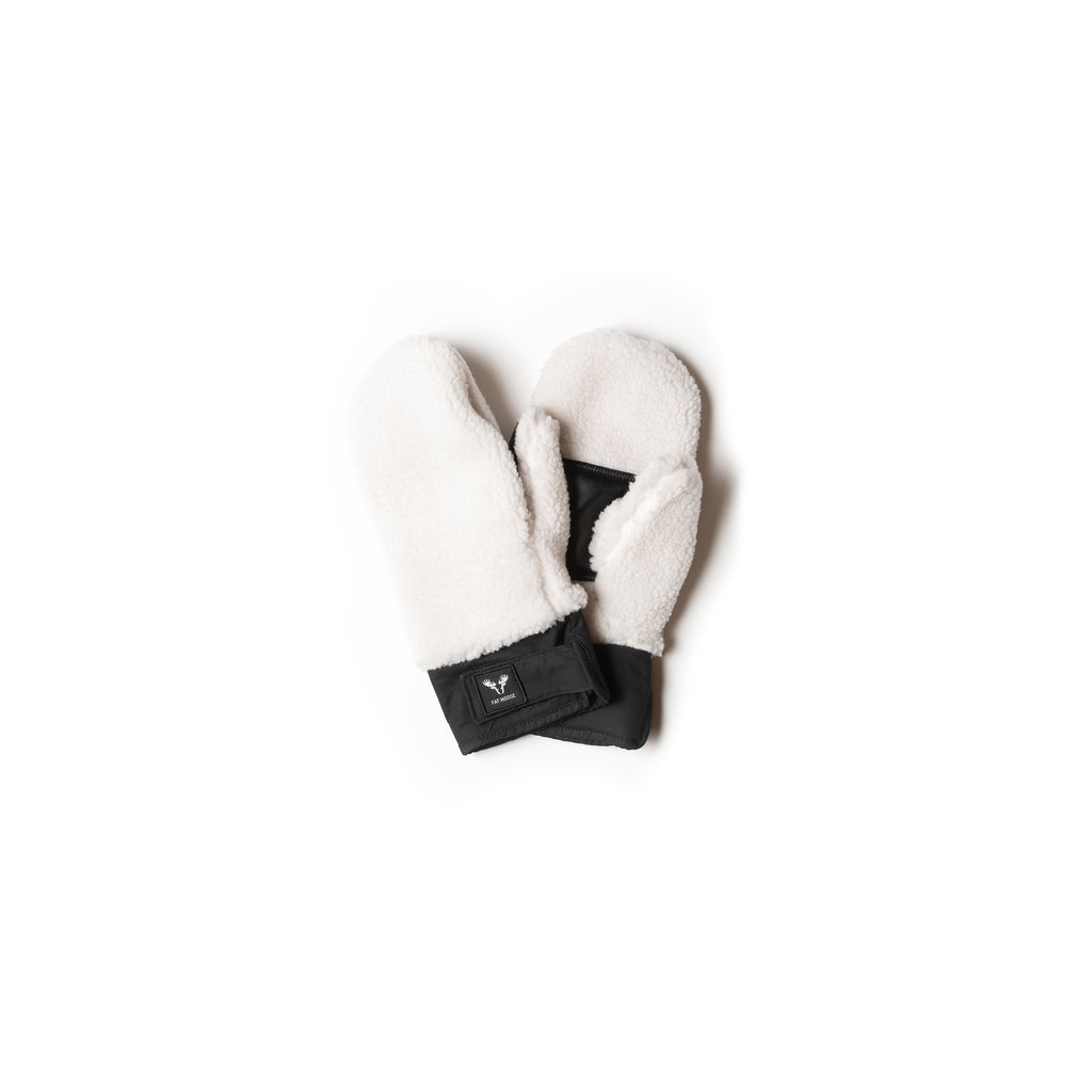 Fat Moose PILE MITTENS Accessories Off White