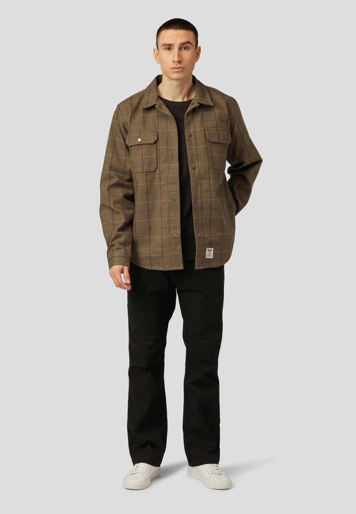 Fat Moose SCOTT QUILTED OVERSHIRT Overshirts