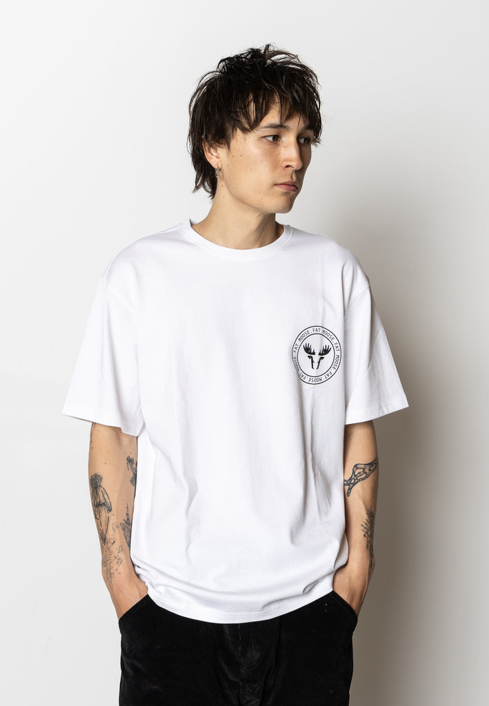 Fat Moose TOBY T-SHIRT T-shirts S/S White