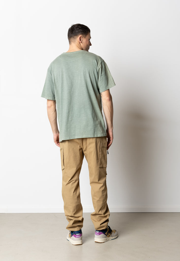 Fat Moose WAVE T-SHIRT T-shirts S/S Dusty Green