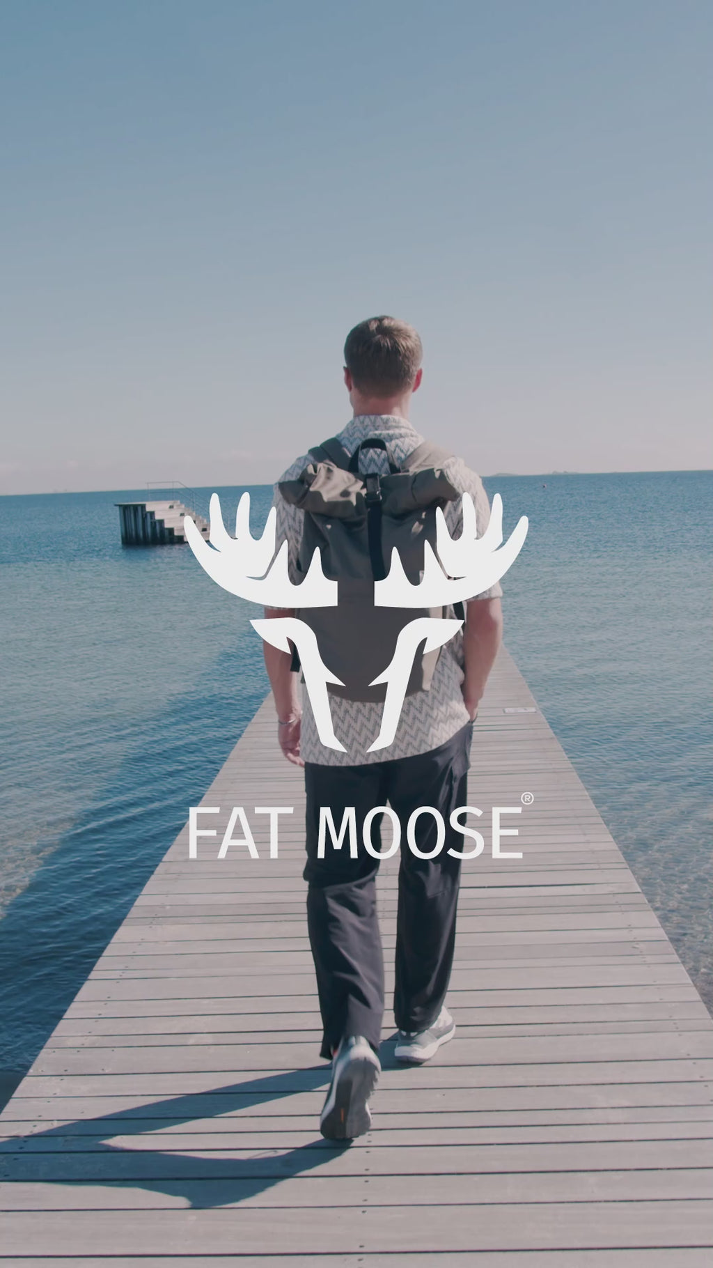 Fat Moose HEAT JACQUARD SHIRT Shirts S/S Ecru/Black